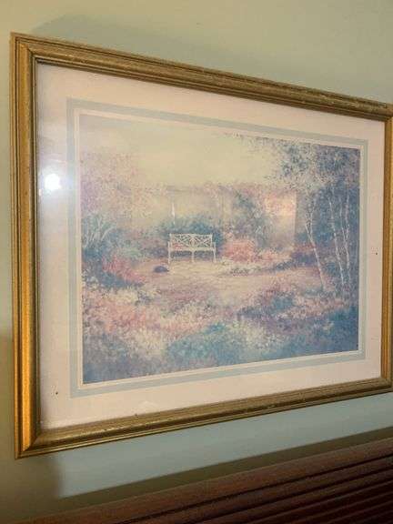 (2) Framed Art Prints image
