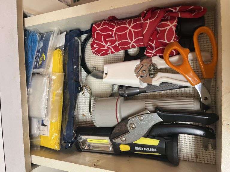 Drawer Full of Useful Items image
