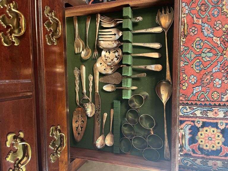 Assorted Serving Ware and Napkin Ring Collection image