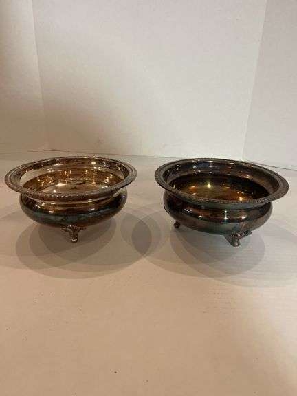 Small Silver Plated Decorative Bowls image