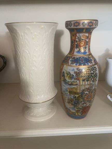 Lenox Vase and Asian Decorative Vase image