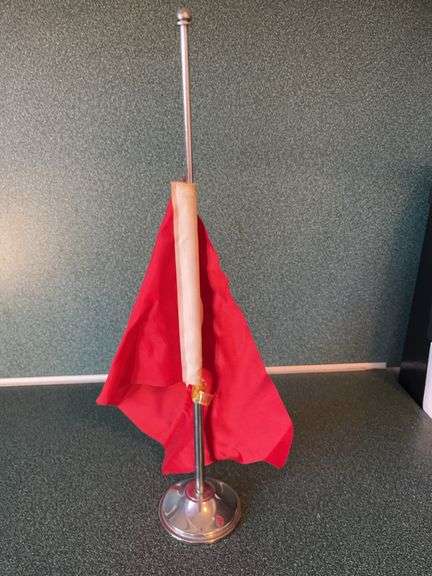 Turkish Flag on Desk Stand image