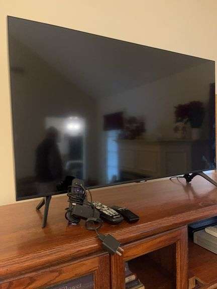 Samsung Television and Remote Controls image