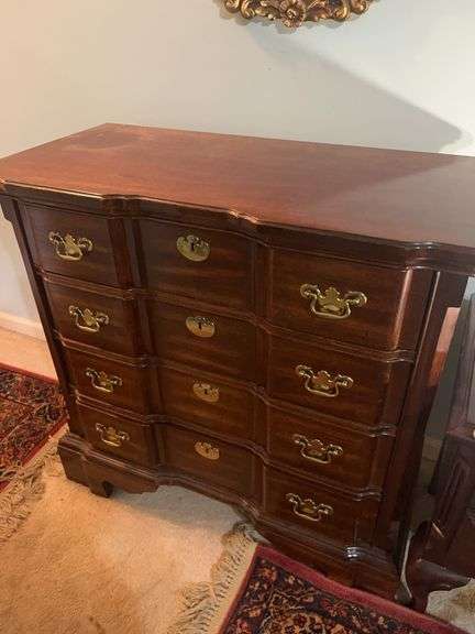 Traditional Style Wood Dresser with Pull Out Drawers image
