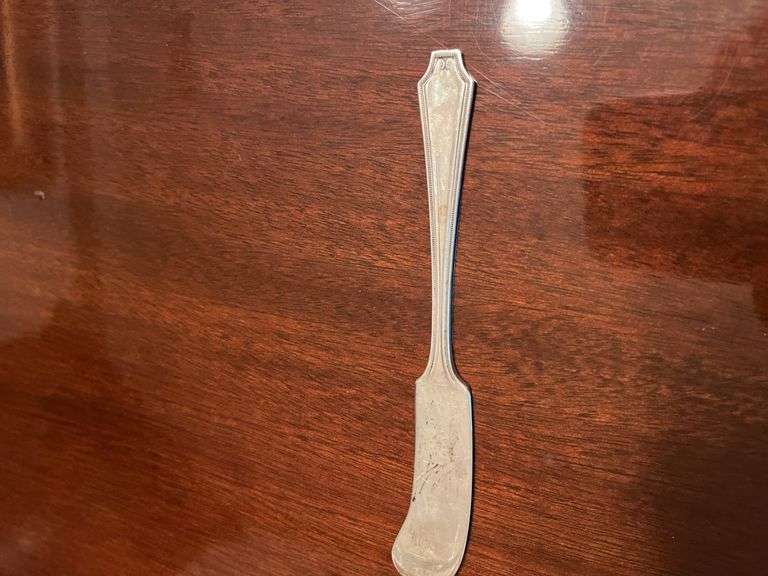 Vintage Sterling Silver Spreader image