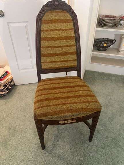 Ornate Wood Dining Chair image
