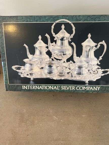 International Silver Company Tea Set image