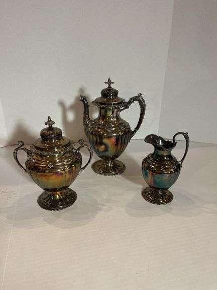 Silver Plated Serving Set image