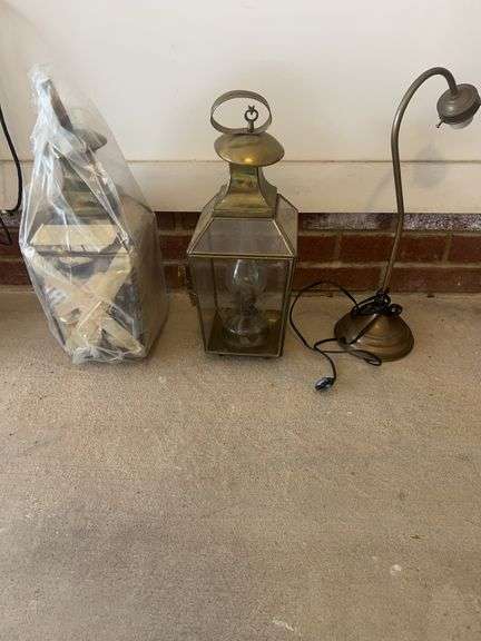 Assorted Lighting: Lanterns and Desk Lamp image