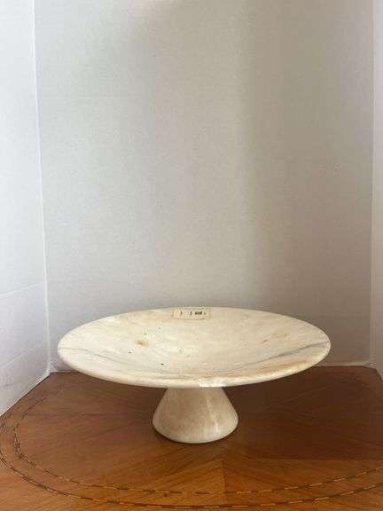 Marble Pedestal Bowl image