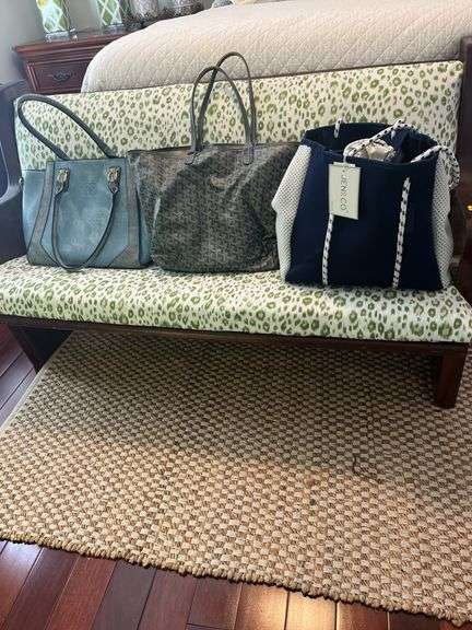 Assorted Designer Tote and Handbags - Gucci Style, Goyard Style, Jen & Co image