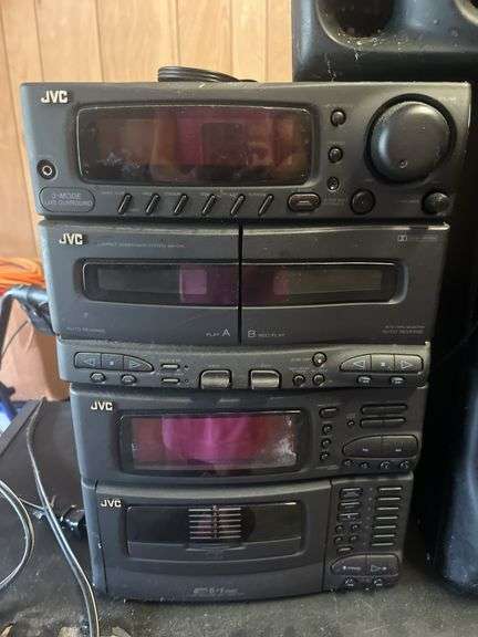 JVC Stereo System and Stand