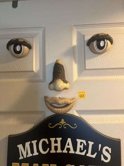 Man cave door sign