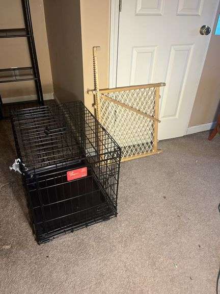 Pet Crate and Gate