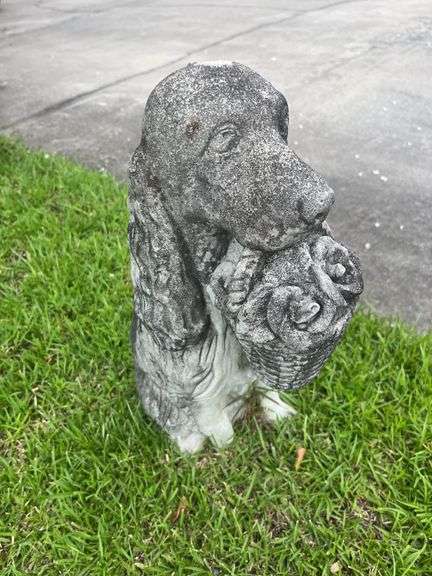 Pair of Dog Statues