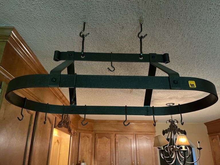 Hanging Metal pot rack