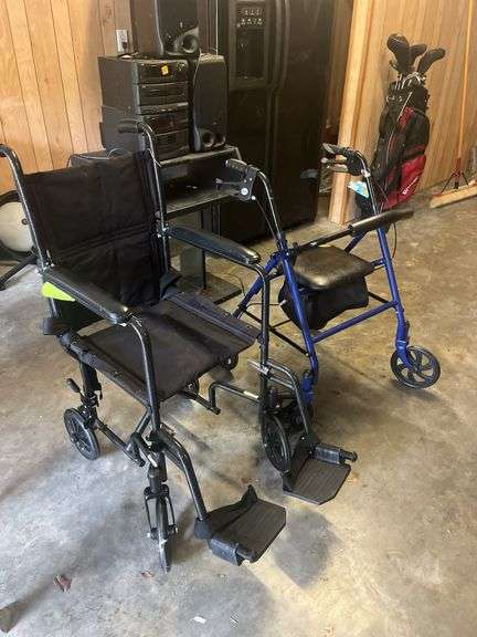 Rollator and Wheel Chair