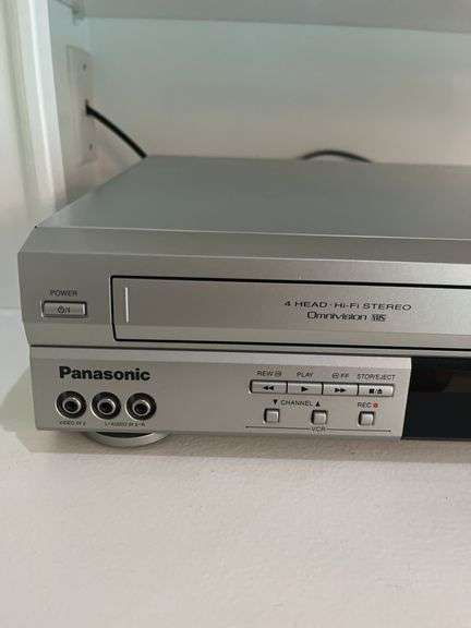 Panasonic DVD and VHS Player