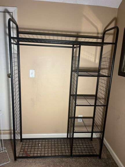 Metal Shelving Unit