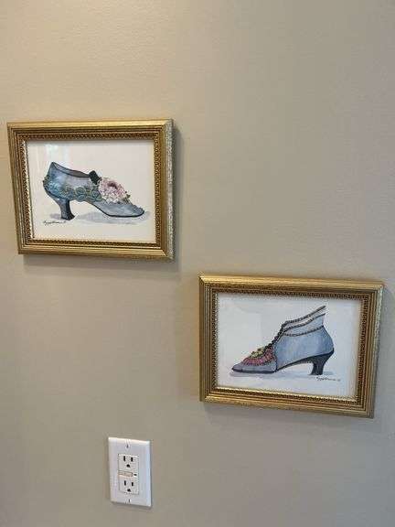 Framed artwork