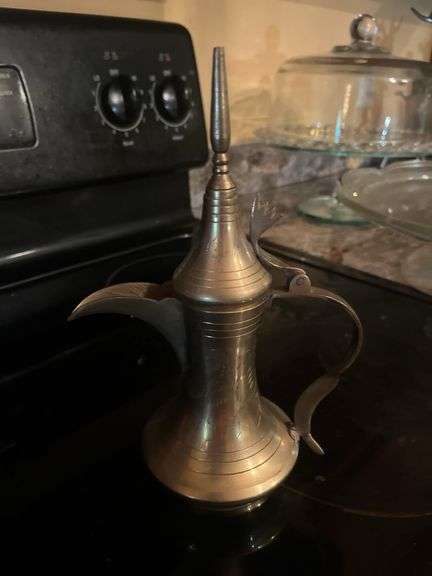 Brass tea set
