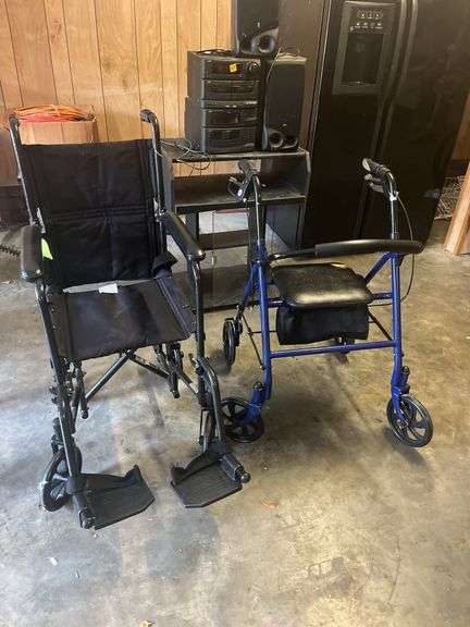 Rollator and Wheel Chair