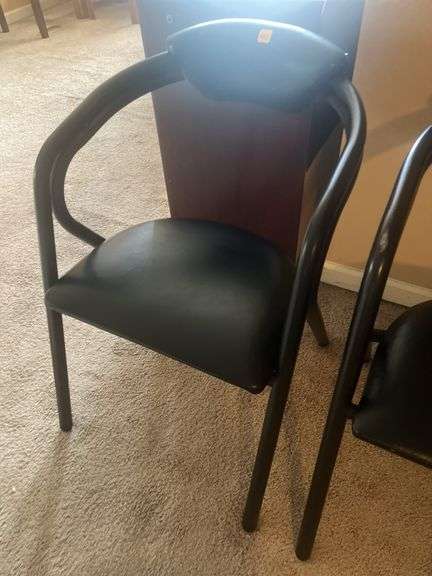 Set of Black Chairs