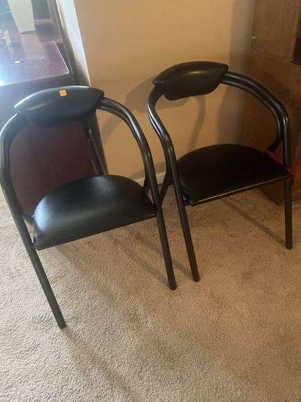 Set of Black Chairs