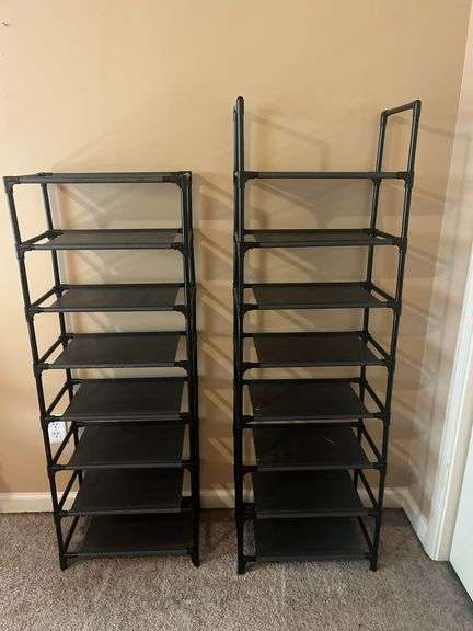 Two Shelving Units