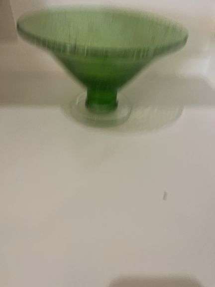 Vintage Bubble Glass Bowl