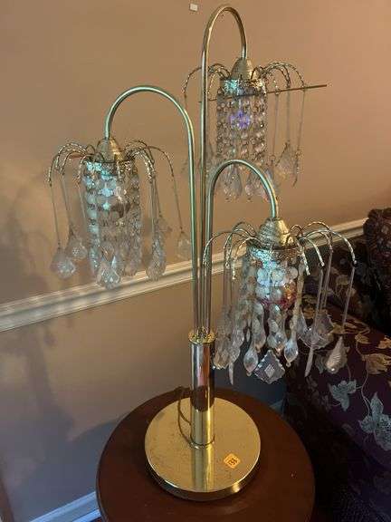 Brass Raindrop lamp