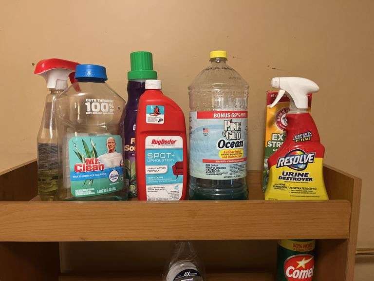 Miscellaneous cleaning lot