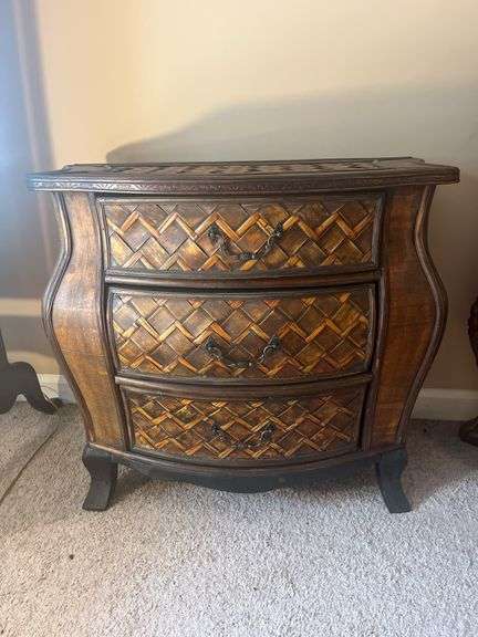 Small Woven Top Chest