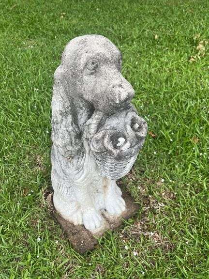 Pair of Dog Statues