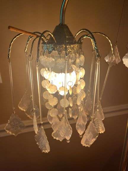 Brass Raindrop lamp