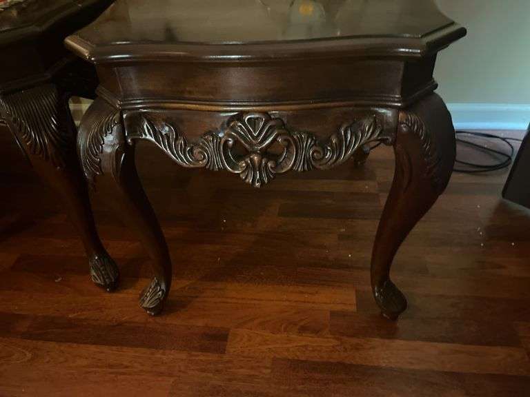 Pair of end tables