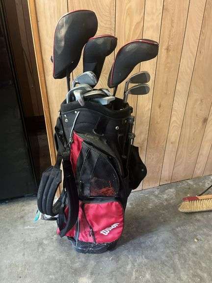 Golf clubs and Bag