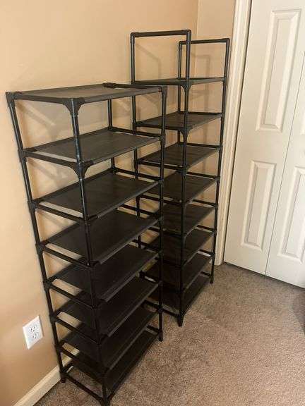 Two Shelving Units