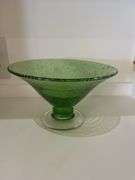 Vintage Bubble Glass Bowl