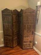 Wooden room divider