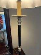 Black/Silver Buffet Lamp