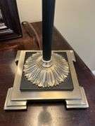 Black/Silver Buffet Lamp
