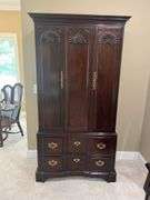 Henredon Mahogany Armoire- Newport Style