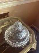 Clear glass lot