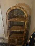 Wicker Bookcase
