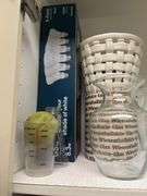 Contents of cabinet