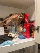 Contents of cabinet