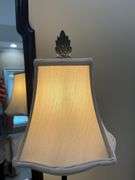 Black/Silver Buffet Lamp