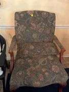 Miscellaneous chair lot and bench