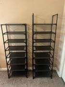 Two Shelving Units